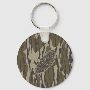 Porte-clés Turquie Plumes Bottomland Camouflage de la forêt d