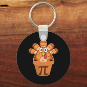 Porte-clés Turquie Pot Pie Funny Math Thanksgiving Turkey Pot (Recto)