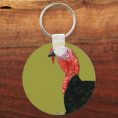 Porte-clés Turquie : Tête noire de Tom (Recto)