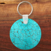 Porte-clés turquoise (Recto)