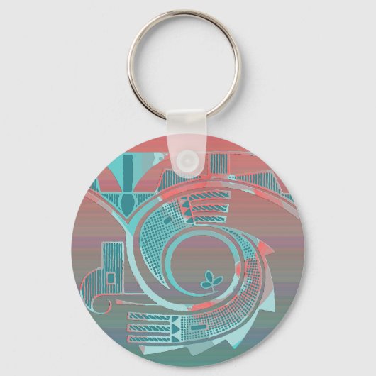 Porte-clés Turquoise Dawn Porte - clé (Recto)