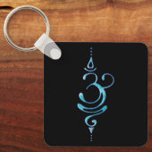 Porte-clés Turquoise Respirer (Recto)