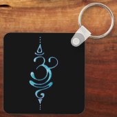 Porte-clés Turquoise Respirer (Verso)