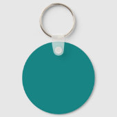 Porte-clés Turquoise vert 008080 Couleur - Option pour ajoute (Verso)