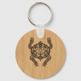 Porte-clés Turtle Drawing