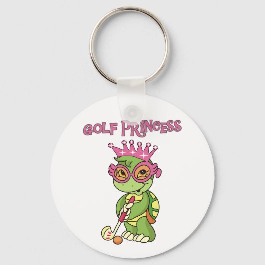 Porte-clés Turtle Golf Princess (Recto)