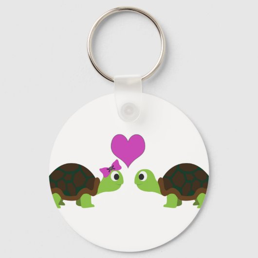 Porte-clés Turtle Love (Recto)