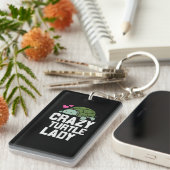 Porte-clés Turtle Lover | Dame de la tortue folle (Devant droit)