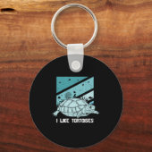 Porte-clés Turtle Lover | I Love Turtles (Recto)