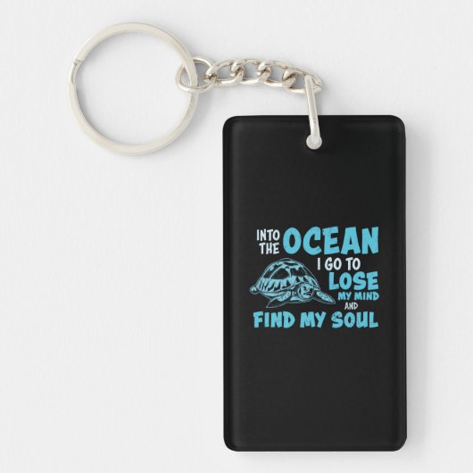 Porte-clés Turtle Lover | Into The Ocean (Devant)