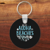 Porte-clés Turtle Lover | Plages Aloha (Recto)