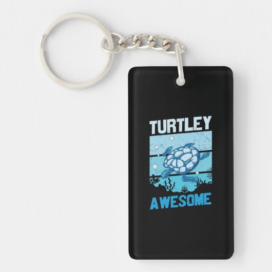 Porte-clés Turtle Lover | Turtley Awesome (Devant)