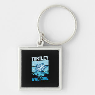 Porte-clés Turtle Lover Turtley Awesome