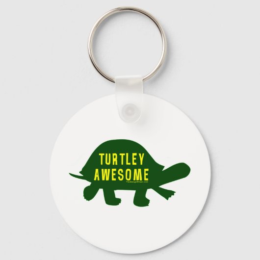 Porte-clés Turtley Totalement génial (Recto)