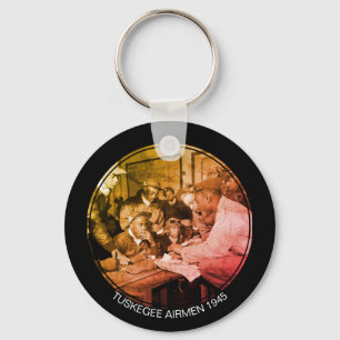 Porte-clés TUSKEGEE AIRMEN 1945 personnalisé