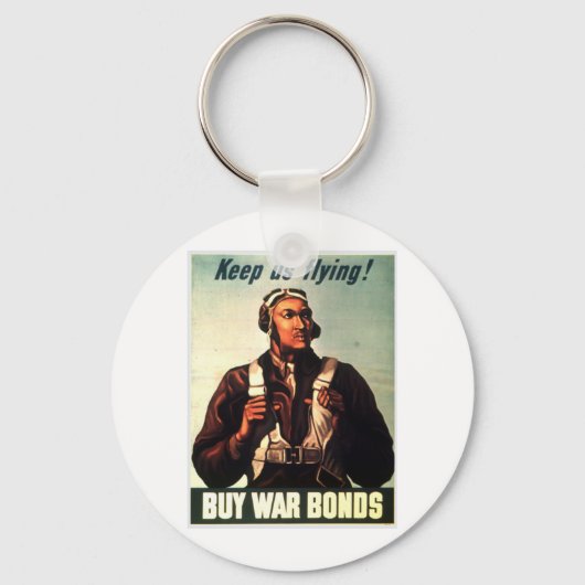 Porte-clés Tuskegee Airmen, Red Tail War bond (Recto)