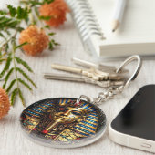 Porte-clés Tutankhamun 2.0: The Cyber King (Devant Droit)