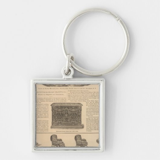 Porte-clés Tuttle et Bailey Manufacturing Company (Devant)