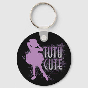 Porte-clés Tutu mignon (violet)