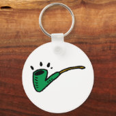 Porte-clés tuyau irlandais simple (Recto)