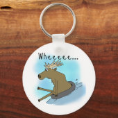 Porte-clés Tuyaux à neige d'orignal (Recto)