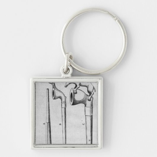 Porte-clés Tuyaux de tabagisme (Devant)