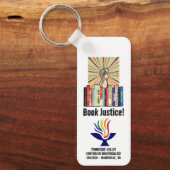 Porte-clés TVUUC - Livre Justice! (Recto)