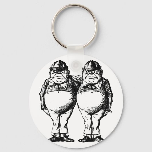 Porte-clés Tweedle Dee et Tweedle Dum (Recto)