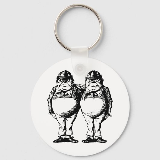 Porte-clés Tweedle Dee et Tweedle Dum Enked (Recto)