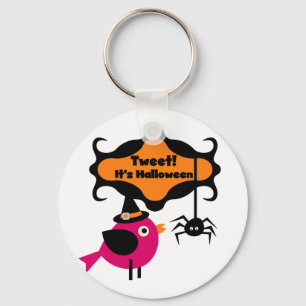 Porte-clés Tweet T-shirts et cadeaux Halloween