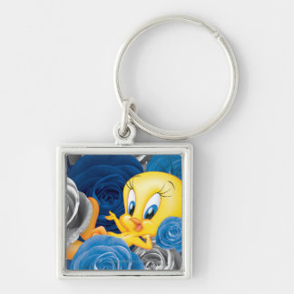 Porte-clés Tweety Avec Roses