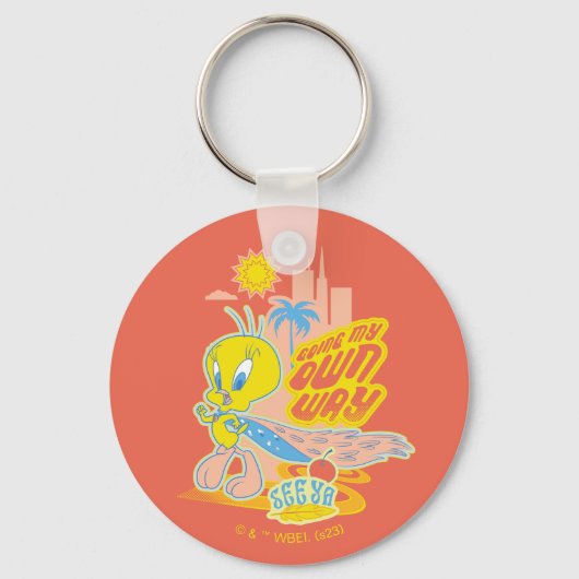 Porte-clés TWEETY™ - Mon propre chemin (Recto)