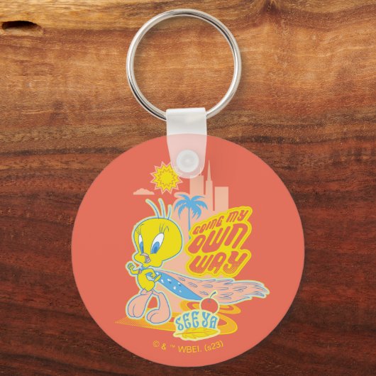 Porte-clés TWEETY™ - Mon propre chemin (Recto)