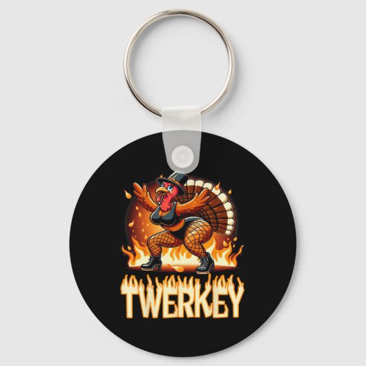 Porte-clés Twerkey Squad Twerner Danser Danseuse Drôle Turqui (Recto)