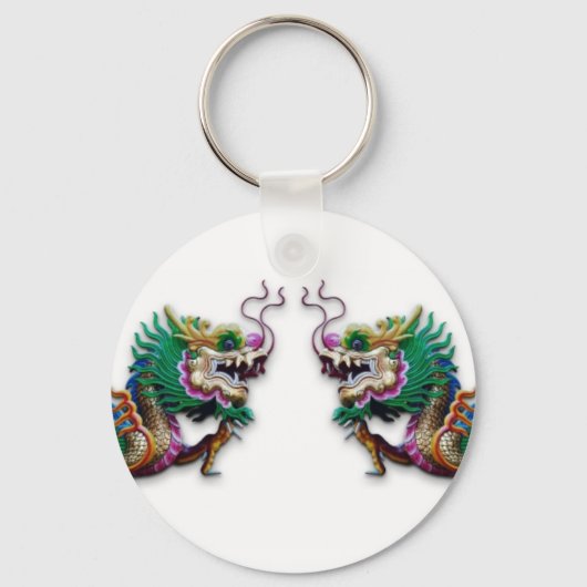 Porte-clés Twin Dragons (Recto)