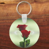 Porte-clés Twin Flame amour roses rouges (Recto)