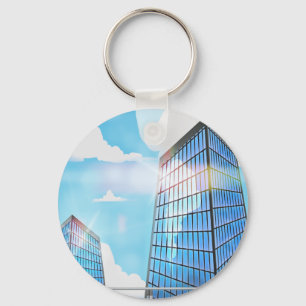 Porte-clés Twin Skyscrapers