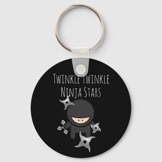 Porte-clés Twinkle Twinkle Ninja Stars (Recto)