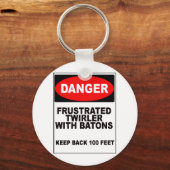 Porte-clés Twirler frustré (Recto)