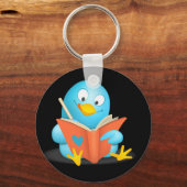 Porte-clés Twitter Mania - Twitter Bird Lecture (Recto)
