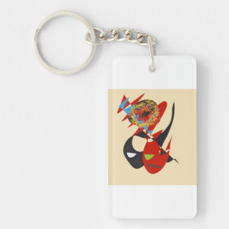 Porte-clés Two face