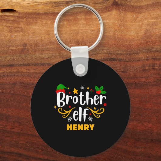 Porte-clés Tygraphy Brother Elf Fun Family Matching (Recto)