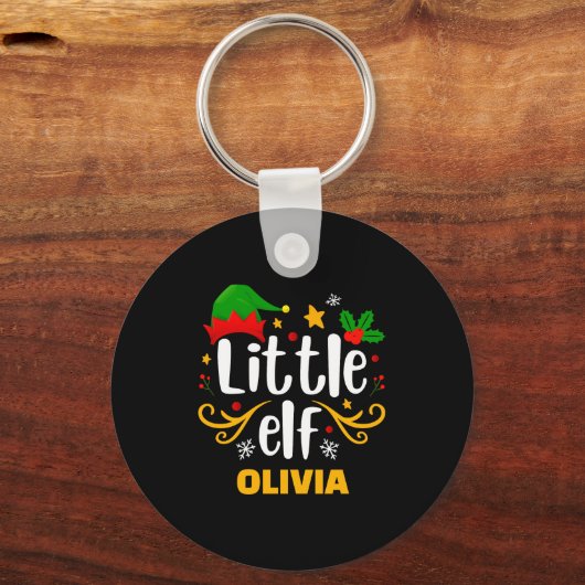 Porte-clés Tygraphy Little Elf Fun Family Matching (Recto)