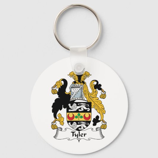 Porte-clés Tyler Family Crest (Recto)