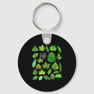 Porte-clés Types de feuilles d'arbre Biologie Nature Éducatif
