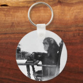 Porte-clés Typing Monkey (Recto)
