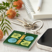 Porte-clés Typografy Rio for keys (Devant Droit)