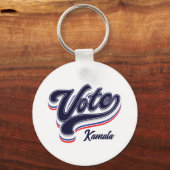 Porte-clés Typographie des votes - Élections (Recto)