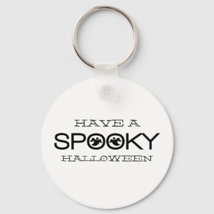Porte-clés Typographie éffrayante Porte - clé Halloween