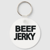 Porte-clés Typographie Gras de Beef Jerky (Recto)